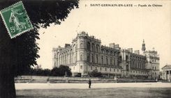 CPA Saint Germain en Laye Facade du Chateau 