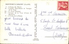 CPA Souvenir de Montfort l'Amaury 