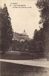 CPA Aix les Bains Le Parc et la Roche du Roi 