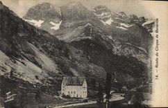 CPA Route du Cirque de Gavarnie 