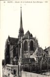 CPA Dijon Abside de la Cathedrale Saint Benigne 