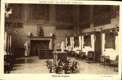 CPA Hotel Dieu de Beaune Cote d'Or Salle St Rugues 