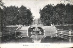 CPA Dijon Place d'Arcy Le Square 