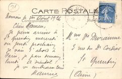 CPA Dijon Portail de l'Eglise Notre Dame 