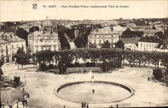 CPA Dijon Place President Wilson Anciennement Place du Peuple 