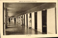 CPA Abbaye de Citeaux Cote d'Or Le Dortoir 