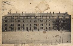 CPA Dijon Caserne Vaillant Batiment du 3rd Bataillon 