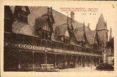 CPA Hospices de Beaune Hotel Dieu Facade Principale de la Cour d'Honneur 