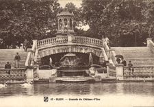 CPA Dijon Cascade du Chateau d'Eau 