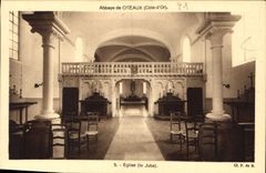 CPA Abbaye de Citeaux Cote d'Or Eglise Le Jube 