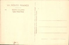 CPA Dijon Cote d'Or Eglise Notre Dame 