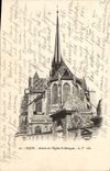 CPA Dijon Abside de l'Eglise St Benigne 