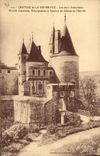 CPA Chateau de la Roche Pot Les deux Pont levis 