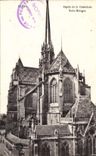 CPA Dijon Abside de la Cathedrale Saint Benigne 