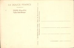 CPA Dijon Cote d'Or Eglise Saint Benigne 
