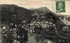 CPA Lourdes Vue panoramique sur le Calvaire 