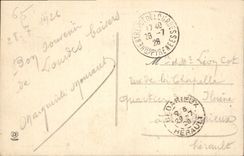 CPA Lourdes Vue panoramique sur le Calvaire 