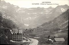 CPA Gavarnie L'Hotel du Vignemale et le Cirque 