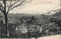 CPA Lourdes Vue sur la Ville du Sommet du Calvaire 