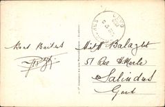 CPA Lourdes La Chute du Gave 