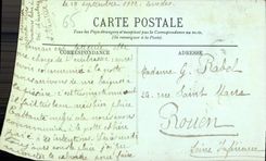 CPA Lourdes Le Chateau et les Montagnes 