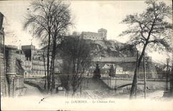 CPA Lourdes Le Chateau Fort 