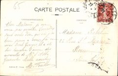 CPA Lourdes Le Chateau Fort 