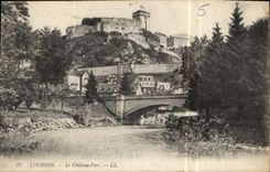 CPA Lourdes Le Chateau Fort 