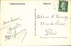 CPA Lourdes La Vallee du Gave et la Chaine des Pyrenees vues du Pic du Jer 