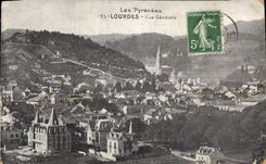 CPA Lourdes Vue Generale 