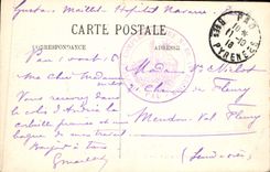 CPA Lourdes Le Chateau Fort 