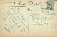 CPA Gavarnie Le Mont Perdu et le Lac Glace 