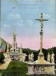 CPA Lourdes La Croix des Bretons 