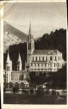 CPA Lourdes La Basilique 