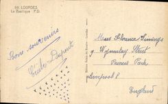 CPA Lourdes La Basilique 