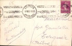 CPA Lourdes La Basilique et le Pic du Jer 