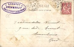 CPA Cauterets Cascade du Lutour 