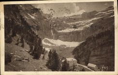 CPA Gavarnie Le Cirque et l'Hotel 