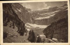 CPA Gavarnie Le Cirque et l'Hotel 