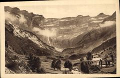 CPA Vue Generale du Cirque de Gavarnie 