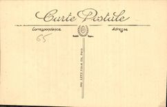 CPA Lourdes La Vierge de la Grotte 