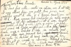 CPA Lourdes L'Apparition 