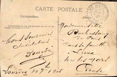 CPA Lourdes La Grotte Miraculeuse 