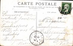 CPA Lourdes La Basilique vue du Chateau 