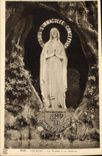 CPA Lourdes La Vierge a la Grotte 