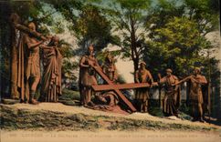 CPA Lourdes Le Calvaire 