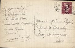 CPA Lourdes La Basilique et le Gave 