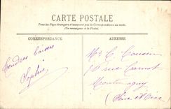 CPA Lourdes L'Ange a l'Entree du Calvaire 