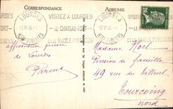 CPA Lourdes La Grotte 