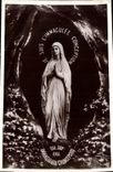 CPA Lourdes La Vierge de la Grotte 